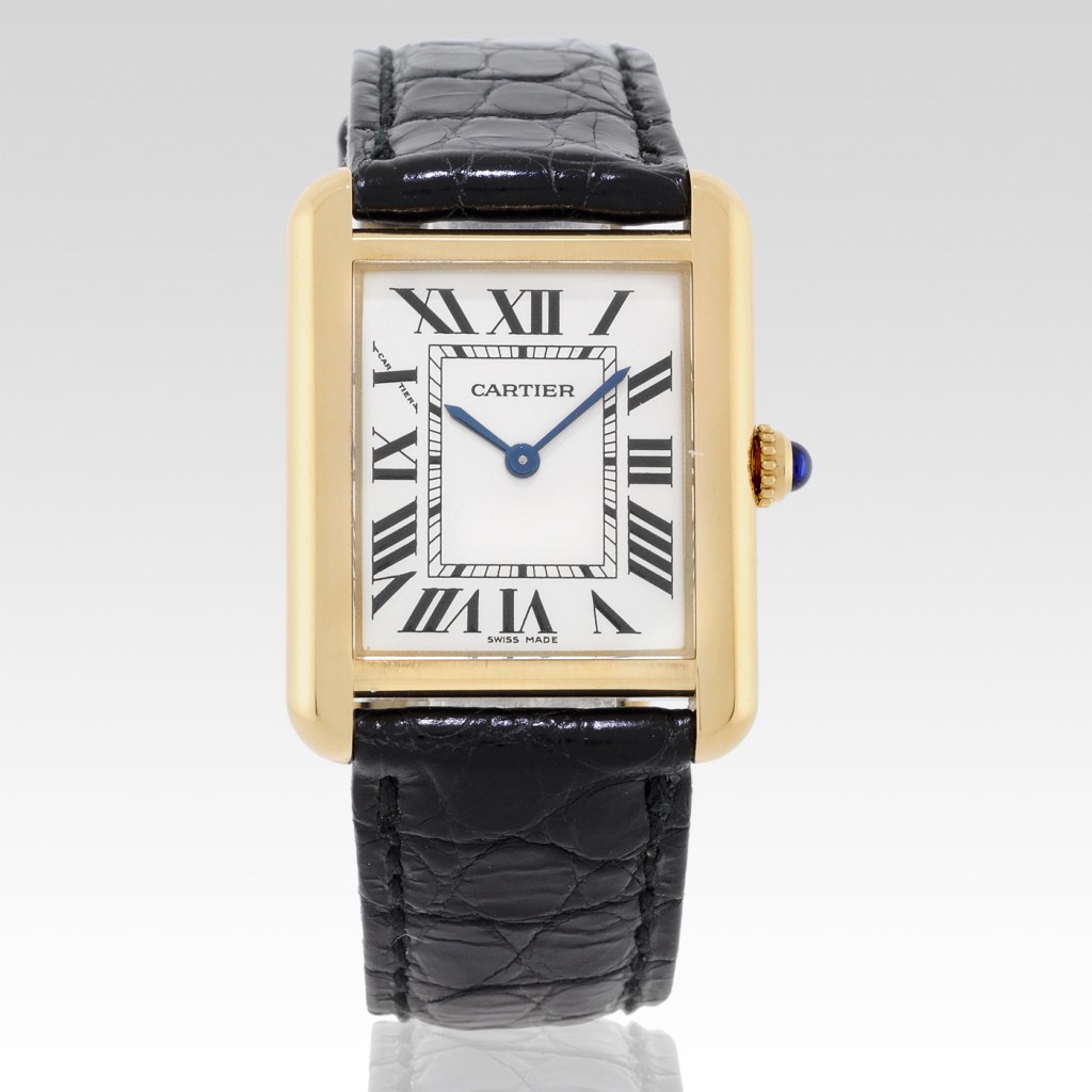 Angelina-Jolie-with-Cartier-Tank-Louis-Fake-Watches